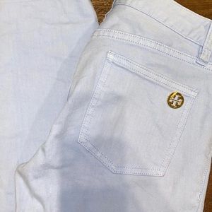SOLD - Tory Burch Logo Jeans - orig $195